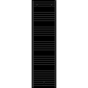 Handdoekradiator van marcke basic 180/050 174.2x50 cm 773w mat zwart