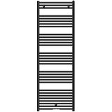 Handdoekradiator van marcke basic 180/060 174.2x60 cm 900w mat zwart