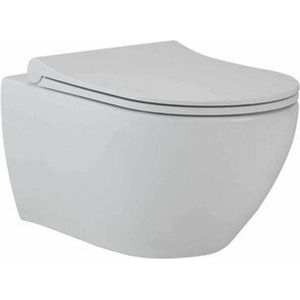 Wandcloset pack van marcke go carissa zonder spoelrand mat wit