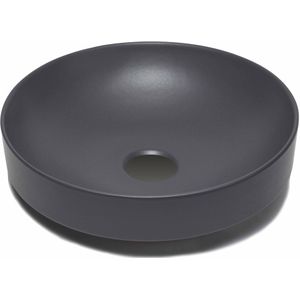 GO by Van Marcke - Wasbak - Rond - Porselein - Mat Zwart