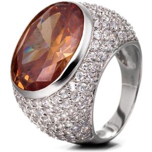 Orphelia - 925 Sterling Zilver Ring - Zilver