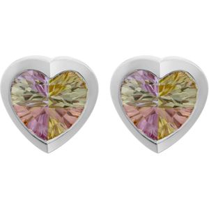 Orphelia CC-32 - Oorsteker - 925 Sterlingsilver - Multicolour Zirconium