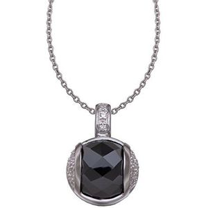 Orphelia - Hanger met ketting Clear Ball 925 sterling zilver met zirkonia 45 cm, Sterling zilver Zirkonia, Zirkonia