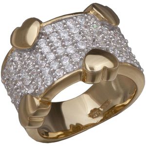 Orphelia ZR-3605-GOLD/52 - Ring (sieraad) - Zilver 925