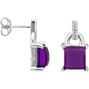 Orphelia - Dangle Oorbellen - Zilver - 925 Sterling Zilver