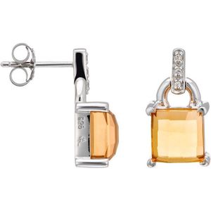 Orphelia - Dangle Oorbellen - Zilver - 925 Sterling Zilver