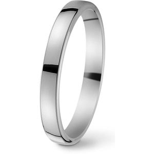 Orphelia Trouwring - 9 karaat Witgoudkleurig - 2.5 mm breed - OR135/25/NY/56