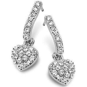 Orphelia - Dangle Oorbellen - Zilver - 925 Sterling Zilver