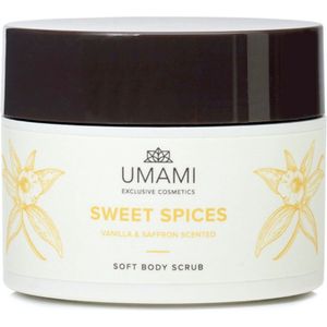 umami sweet spices body scrub