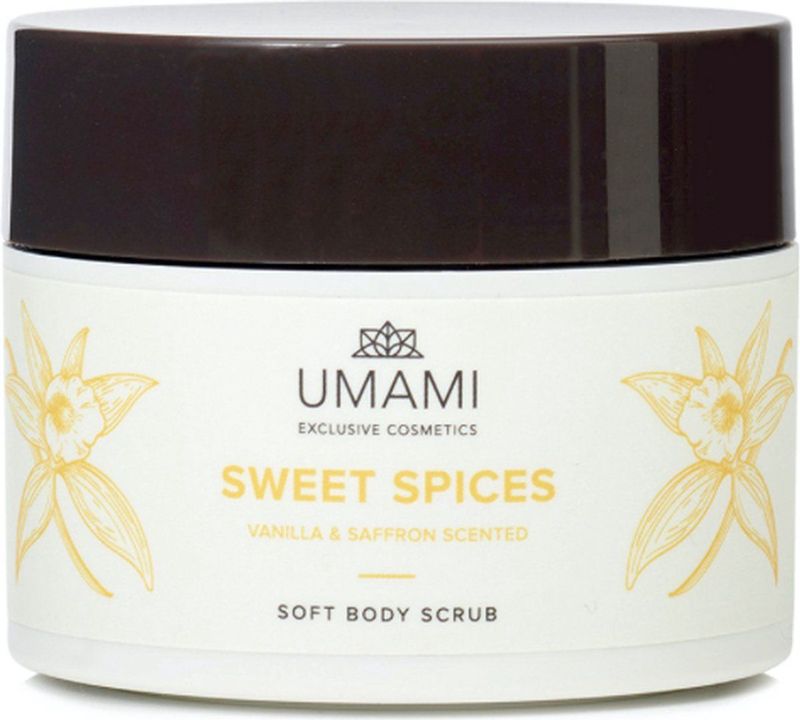 umami sweet spices body scrub