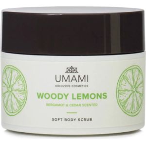 Umami Woody Lemons Bergamot&Ceder Body Scrub 250 ml