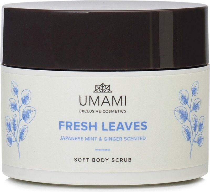 Umami Fresh Leaves Jap.munt&gember Body Scrub250ml