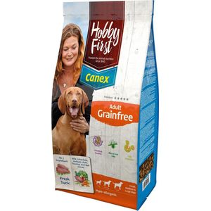 Hobby First Canex Adult Eend - Graanvrij 12 kg