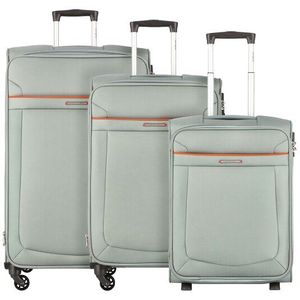 Samsonite - Anafi - Kofferset - Grijs - 3-delig - Super Licht