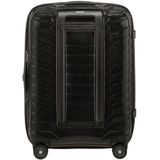 Samsonite Proxis Trolley mit 4 Rollen erweiterbar 55cm (20/23cm) + GRATIS HOTELGUTSCHEIN Schwarz