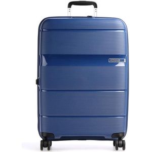 American Tourister Linex Koffe - Blauw (Deep Navy - L (76 cm - 102 L - Bagagekoffer