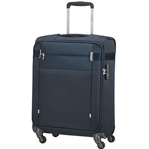 Samsonite Citybeat - Spinner S (lengte: 35 cm), handbagage, 55 cm, 35 L, blauw (Navy Blue), marineblauw, Spinner S (55 cm - 35 L), handbagage