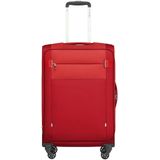 Samsonite Citybeat - Spinner M, uitbreidbare koffer, 66 cm, 67/73 L, rood (rood), rood (red), Spinner M (66 cm - 67/73 L), Koffer en trolleys