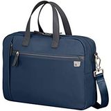 Samsonite Eco Wave - Laptoptas voor dames (1 stuk), Blauw (Middernacht blauw), Laptoptassen