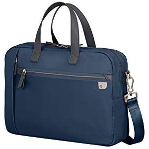 Samsonite Eco Wave - Laptoptas voor dames (1 stuk), Blauw (Middernacht blauw), Laptoptassen