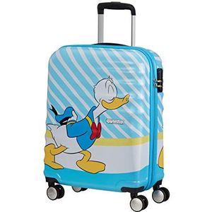 American Tourister Kinderkoffer - Wavebreaker Disney Spinner55/20 Disney (Handbagage) Donald Blue Kiss