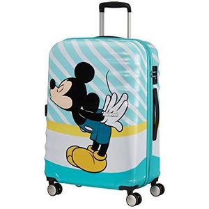 American Tourister Kinderkoffer - Wavebreaker Disney Spinner67/24 Disney (Medium) Mickey Blue Kiss