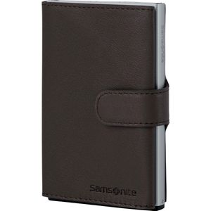 Samsonite Creditcardhouder - Alu Fit 202 - Slide-Up Wallet Dark Brown