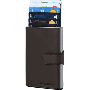 Samsonite Creditcardhouder - Alu Fit 202 - Slide-Up Wallet Dark Brown