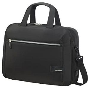 Samsonite Litepoint rugzak, uittrekbaar, zwart, Eén maat 17,3, zwart.