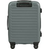 Samsonite trolley Stackd 55 cm. Expandable olijfgroen