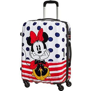 American Tourister Disney Legends Spinner 65 Alfatwist kinderbagage, 65 cm, Minnie Blauwe stippen (multi) - 19C*31007