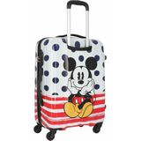 American Tourister Kinderkoffer - Disney Legends Spinner 65/24 Alfatwist (Medium) Mickey Blue Dots