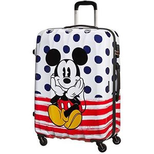 American Tourister Kinderkoffer - Disney Legends Spinner 75/28 Alfatwist (Medium) Mickey Blue Dots