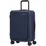 Samsonite Hartschalen-Trolley STACKD 55, 4 Rollen, Handgepäckkoffer Reisekoffer Reißverschluss-Laptopfach USB-Schleuse