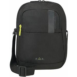 American Tourister Work-E schoudertas voor tablet, 9,7 inch, 28 cm, 5,5 l, zwart