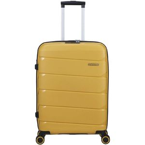 American Tourister Air Move 4 wielen 66 cm, geel (Sunset Yellow), M (66 cm - 61 L), koffer, Geel (Sunset Yellow), Koffer