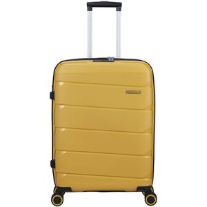 American Tourister Air Move Spinner Koffer en trolley, geel (Sunset Yellow), M (66 cm - 61 L), Air Move, Geel (Sunset Yellow), Air Move