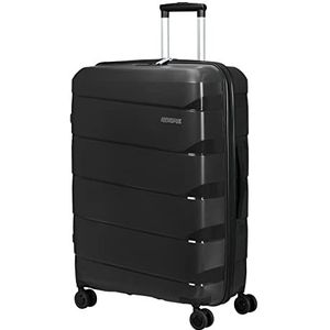 American Tourister Air Move koffer met 4 wielen, 75 cm, L, zwart (zwart), L (75 cm - 93 l), koffer, zwart (zwart), L (75 cm - 93 l), etui, Zwart, Geval