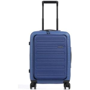 American Tourister Novastream Spinner 55 Smart Expandable 35/39l Trolley Blauw