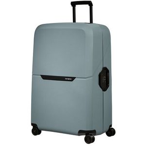 Samsonite Magnum Eco Spinner 81 ice blue Harde Koffer