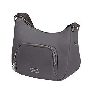 Samsonite Dames Karissa 2.0 - schoudertas messenger-bags (1 stuk), grijs (Eco Dark Grey), 34 EU, Messenger Bags