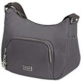 Samsonite Dames Karissa 2.0 - schoudertas bagage - Messenger Bag (1 stuk), grijs (Eco Dark Grey), 23 cm, Messenger Bags