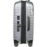 Samsonite Reiskoffer - Proxis Spinner handbagage (4wielen) 55cm uitbreidbaar - Silver - 2.2 kg