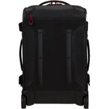 Samsonite Ecodiver Reisetasche mit Rollen &amp; Doppelrahmen 55cm + GRATIS HOTELGUTSCHEIN Schwarz