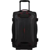 Samsonite Ecodiver Reisetasche mit Rollen &amp; Doppelrahmen 55cm + GRATIS HOTELGUTSCHEIN Schwarz