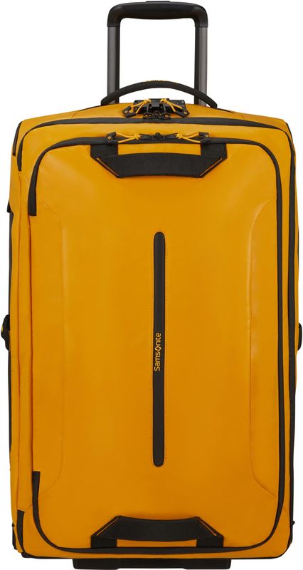 Samsonite Ecodiver Reisetasche mit Rollen 67 cm + GRATIS HOTELGUTSCHEIN Gelb