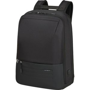 Samsonite Stackd Biz Uitbreidbare laptoprugzak, 17,3 inch, 47 cm, 22/30 l, zwart, rugzakken, Zwart, Rugzakken