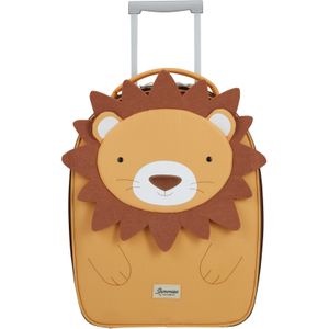 Samsonite Kinderkoffer "Happy Sammies ECO, Lion Lester", 2 Rollen, Arbeitsrucksack Schulrucksack Freizeitrucksack aus recyceltem Material