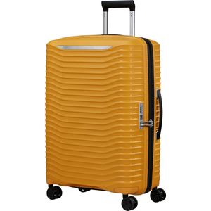 Samsonite Reiskoffer - Upscape Spinner 4 wiel 68/25 Uitbreidbaar (Medium) Yellow