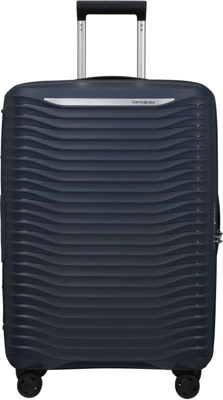 Samsonite Upscape Trolley mit 4 Rollen erweiterbar 68cm + GRATIS HOTELGUTSCHEIN Blue Nights
